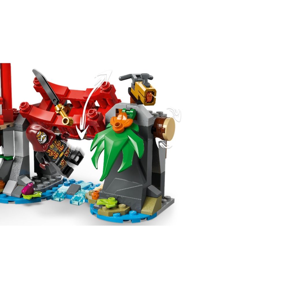 LEGO® Ninjago - Битка при дървесната къща с превозни средства на нинджите (71857)