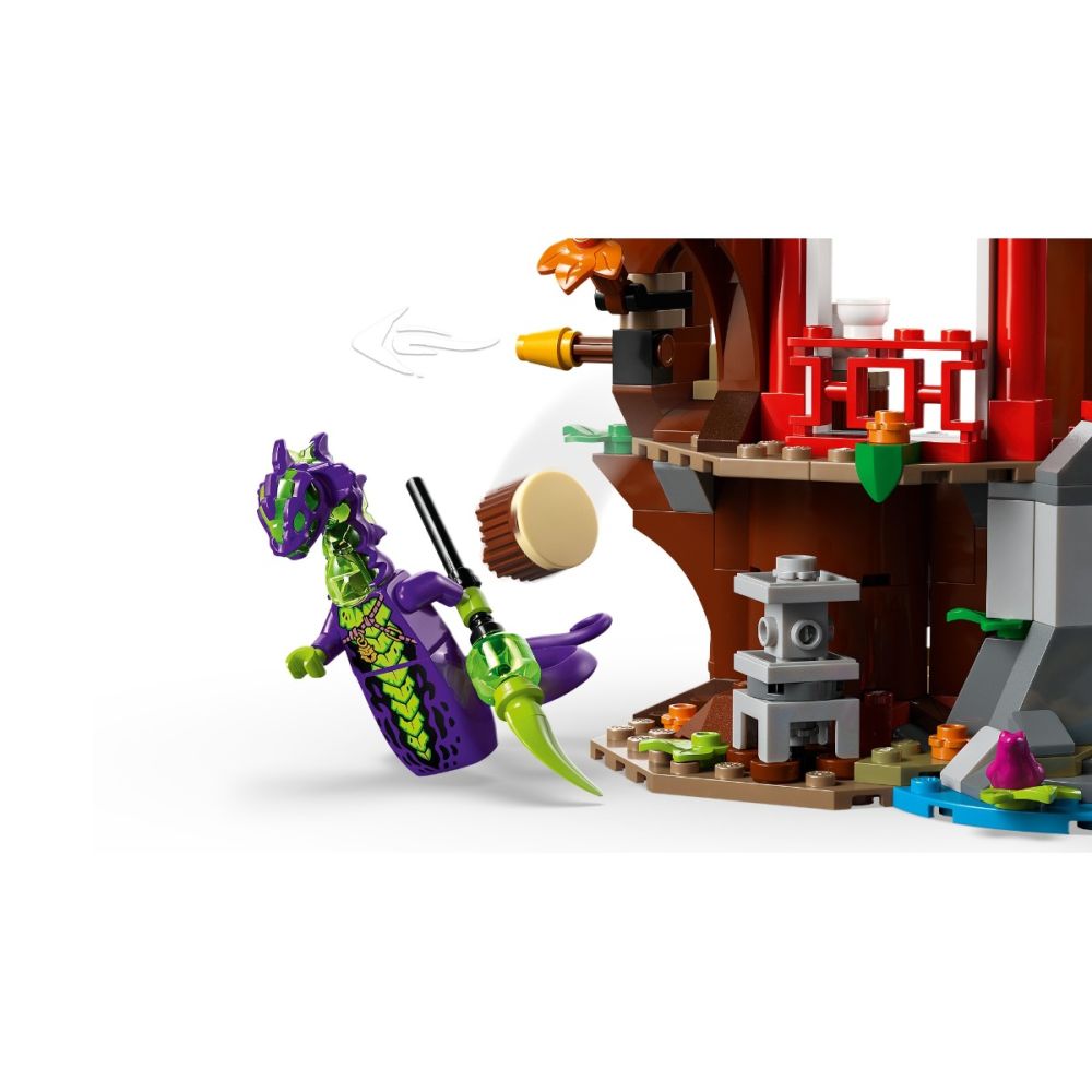 LEGO® Ninjago - Битка при дървесната къща с превозни средства на нинджите (71857)