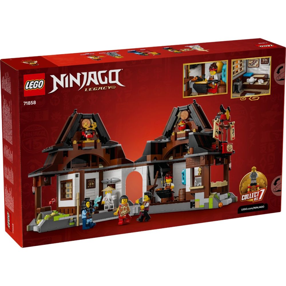 LEGO® Ninjago - 15-та годишнина: Ковачница „Четирите оръжия“ (71858)