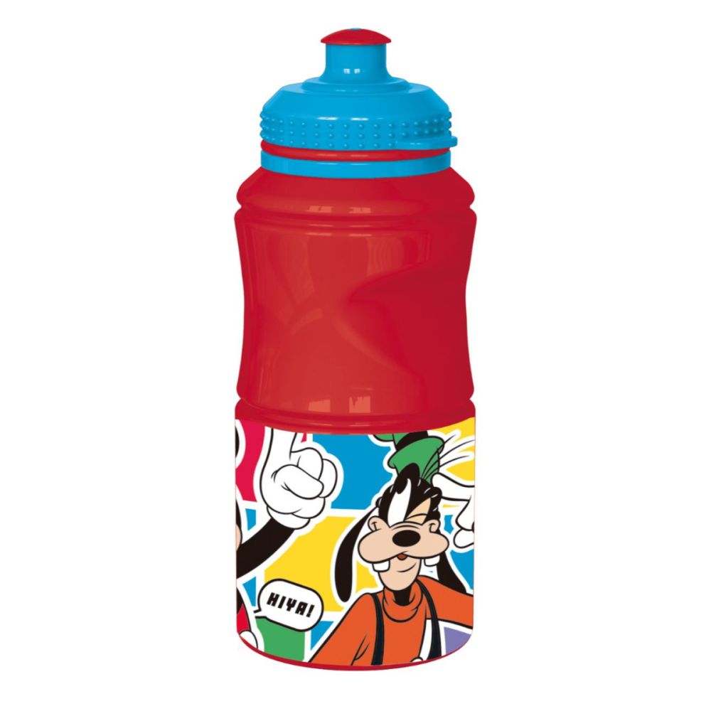 Пластмасова спортна бутилка, Stor, Mickey Mouse, 380 мл