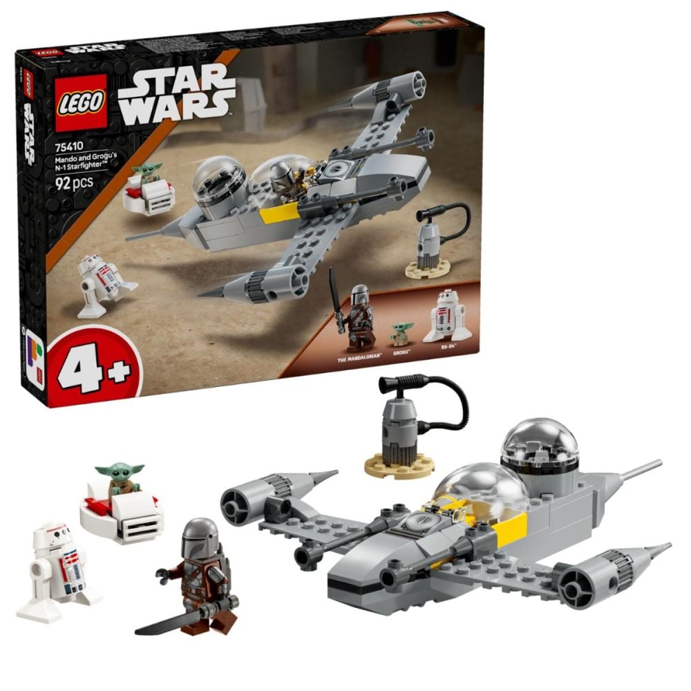 LEGO® Star Wars - Изтребител N-1 на Мандо и Грогу (75410)