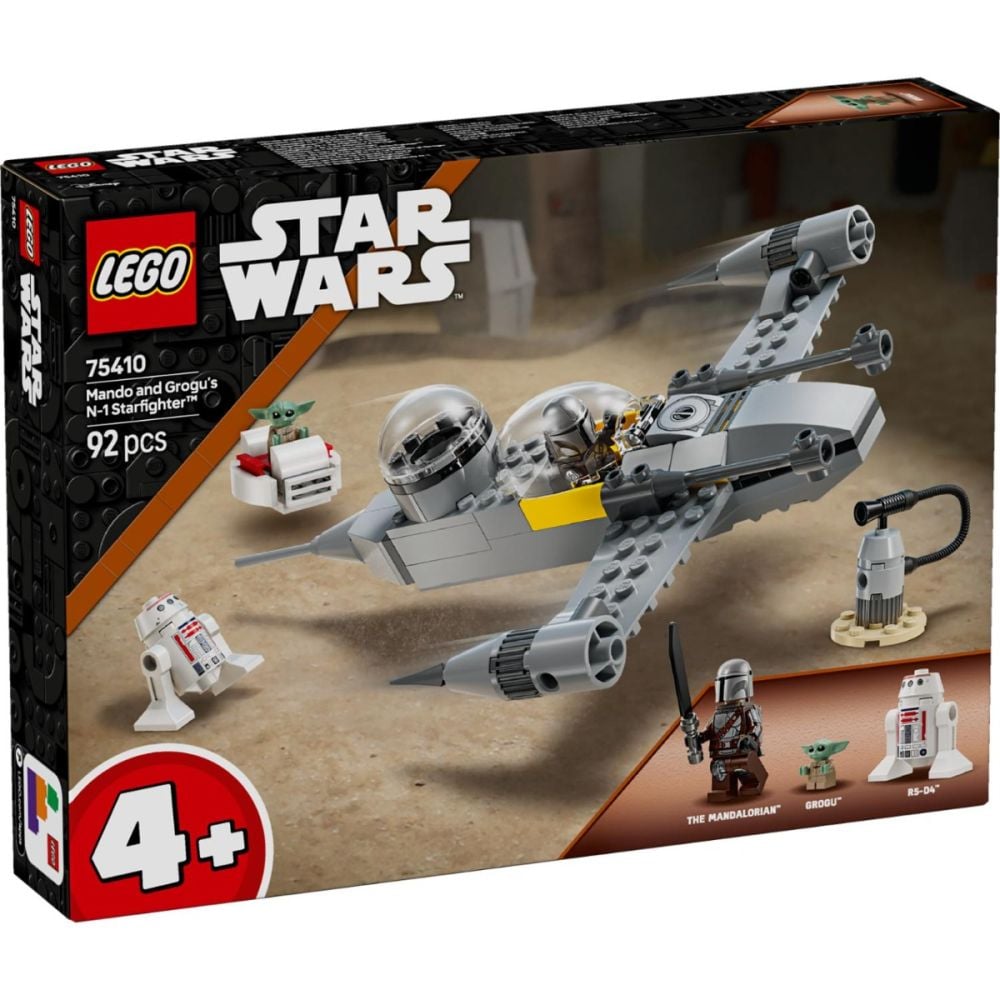 LEGO® Star Wars - Изтребител N-1 на Мандо и Грогу (75410)