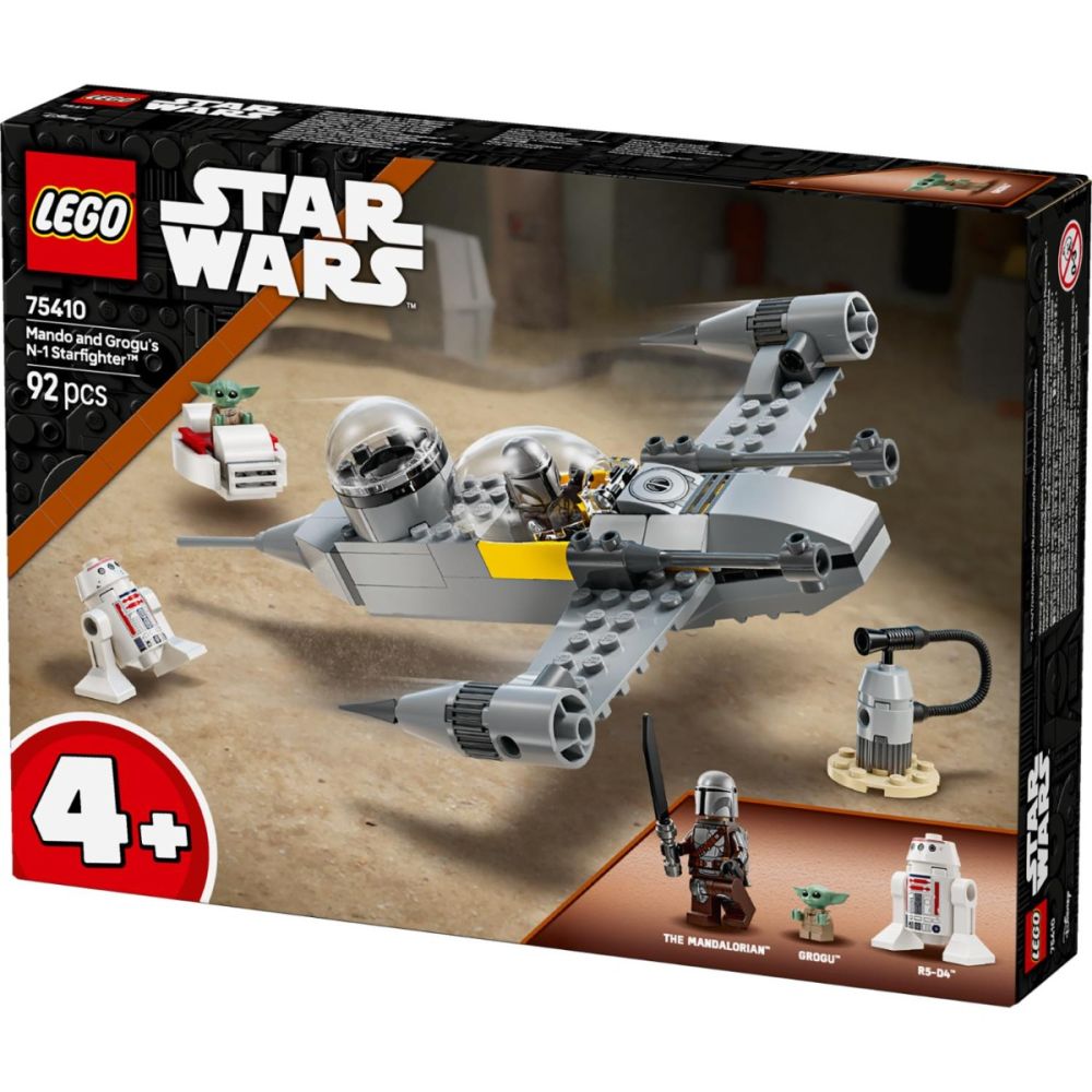 LEGO® Star Wars - Изтребител N-1 на Мандо и Грогу (75410)