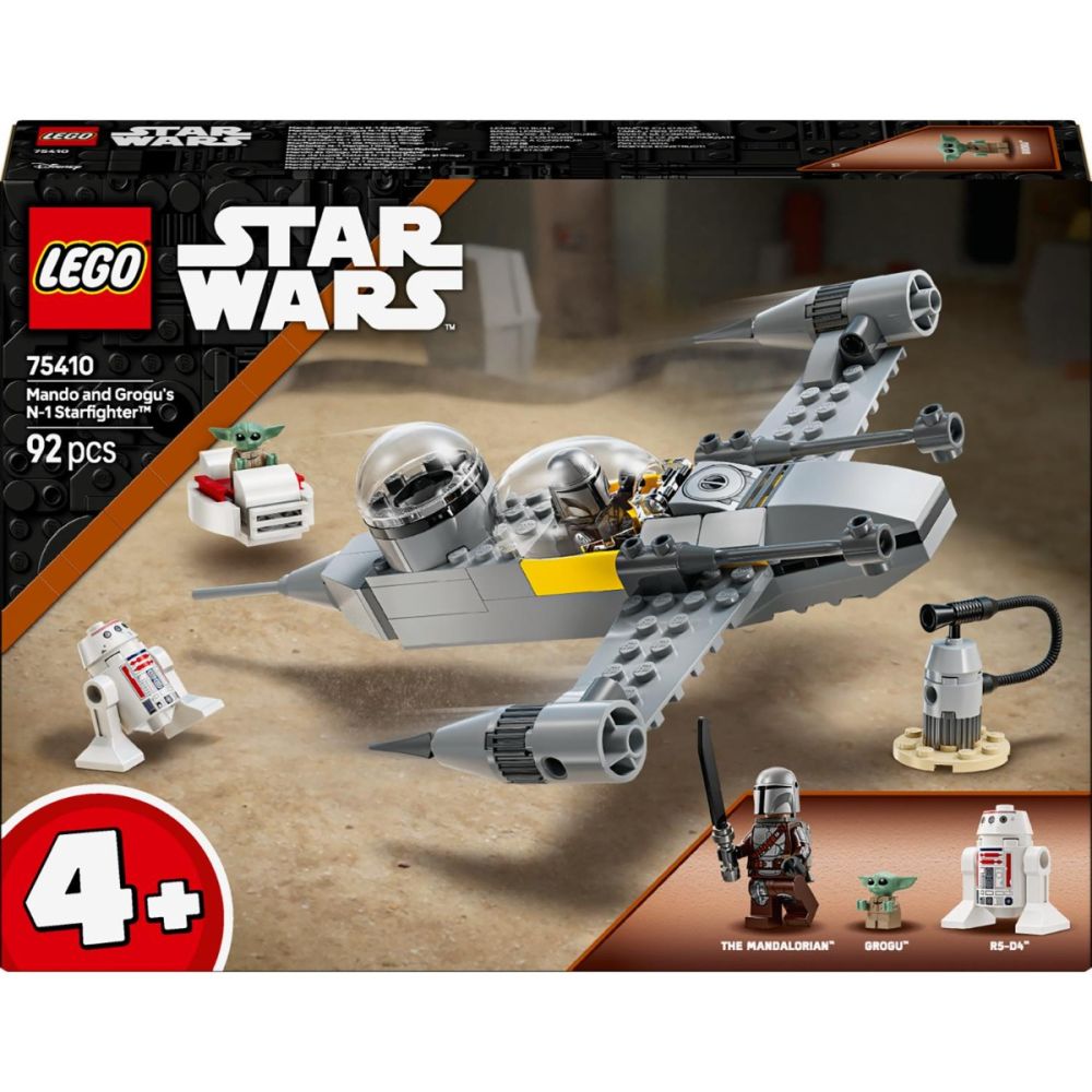 LEGO® Star Wars - Изтребител N-1 на Мандо и Грогу (75410)