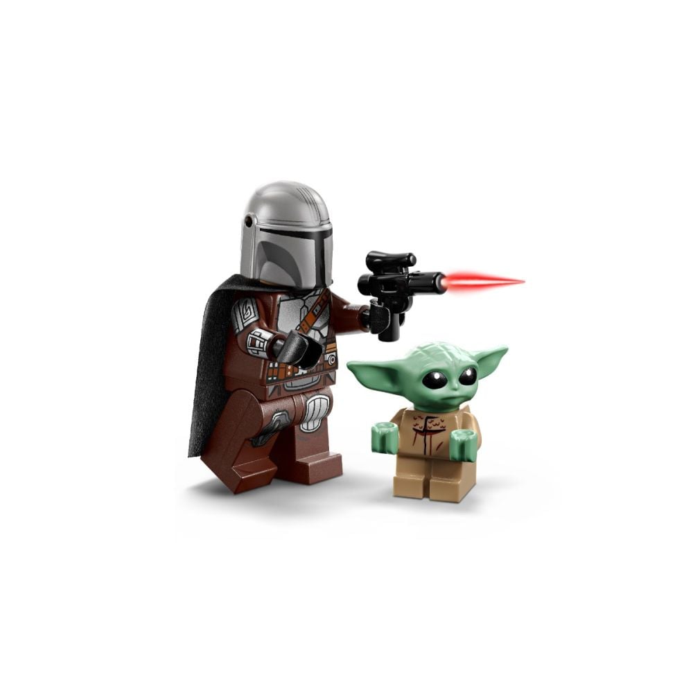 LEGO® Star Wars - Мотоциклетът на мандалореца и Грогу (75436)