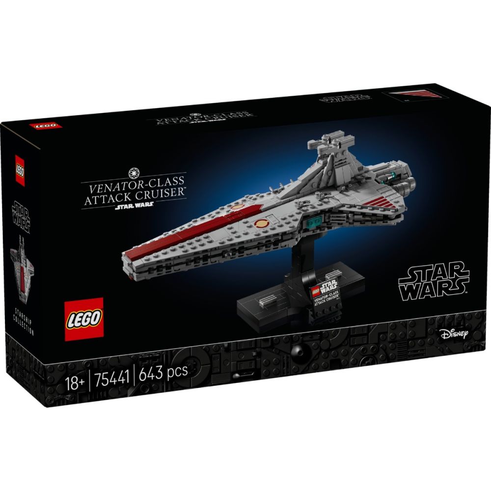 LEGO® Star Wars - Нападателен крайцер от клас Venator (75441)