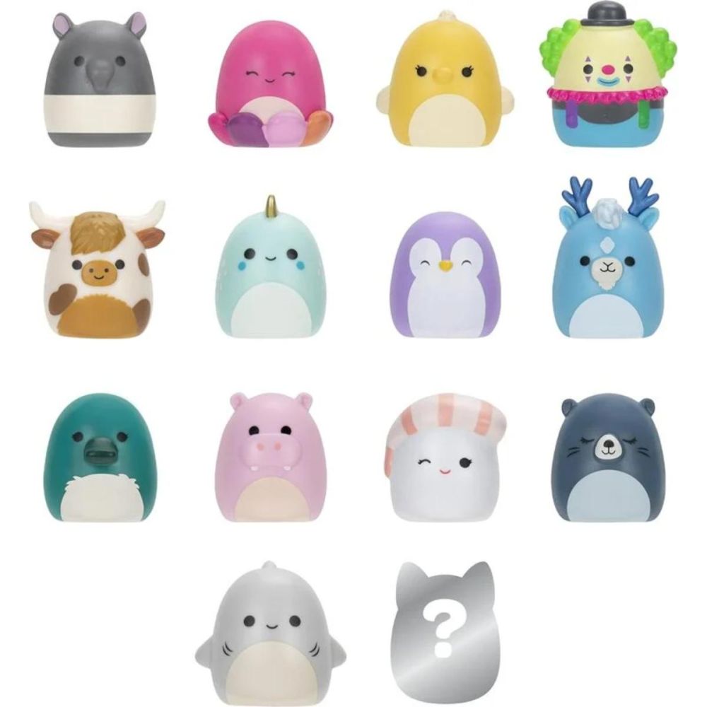 Комплект от 14 фигурки, Squishmallows, Squish a longs, S2