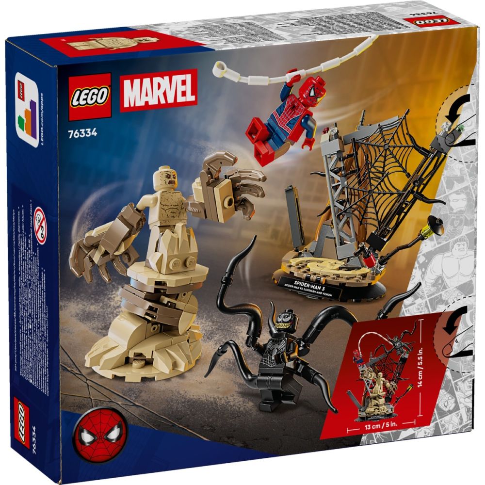 LEGO® Super Heroes - Епична битка: Спайдърмен срещу Пясъчния човек (76334)