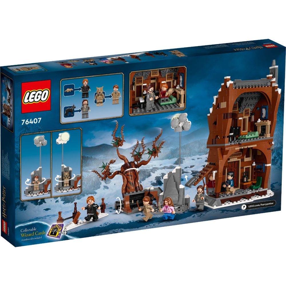 LEGO® Harry Potter - Къщата на крясъците и плашещата върба (76407)
