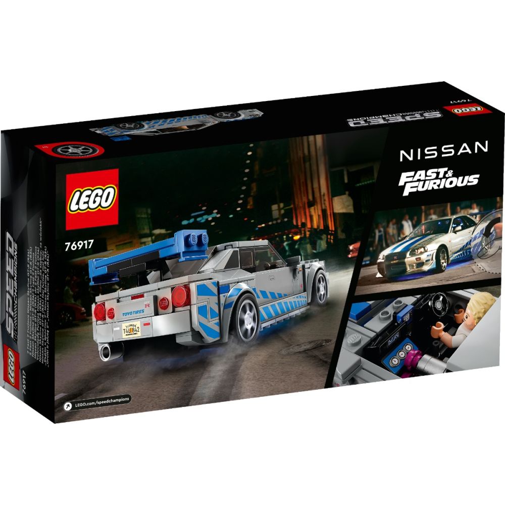 LEGO® Speed Champion - „Бързи и яростни 2“ Nissan Skyline GT-R (R34) (76917)