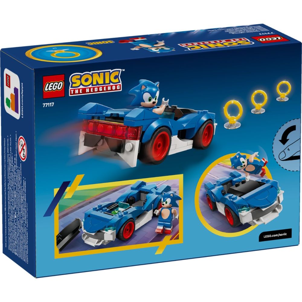 LEGO® Sonic The Hedgehog - Соник: Светкавична звезда (77117)