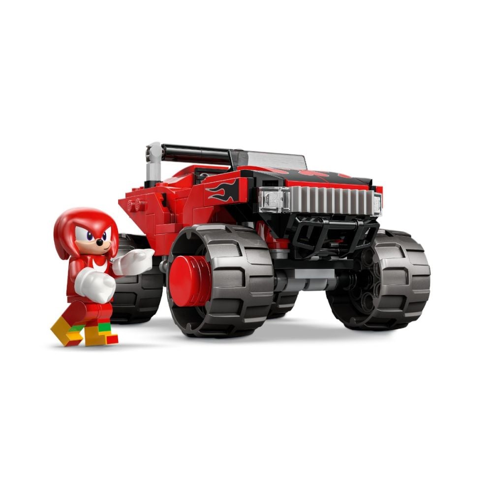 LEGO® Sonic The Hedgehog - Колата на Silver срещу чудовищния камион на Нъкълс (77118)