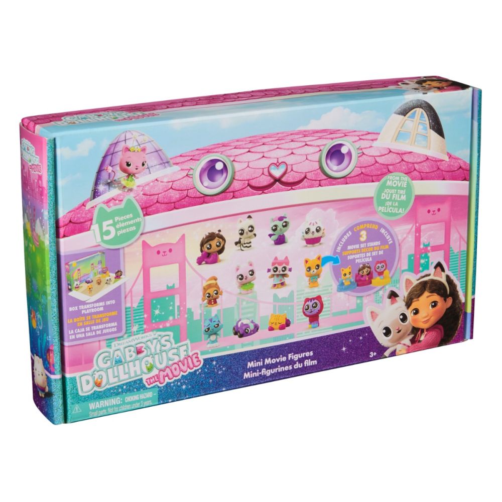 Комплект мини фигурки, Gabbys Dollhouse, 15 части, 6073717