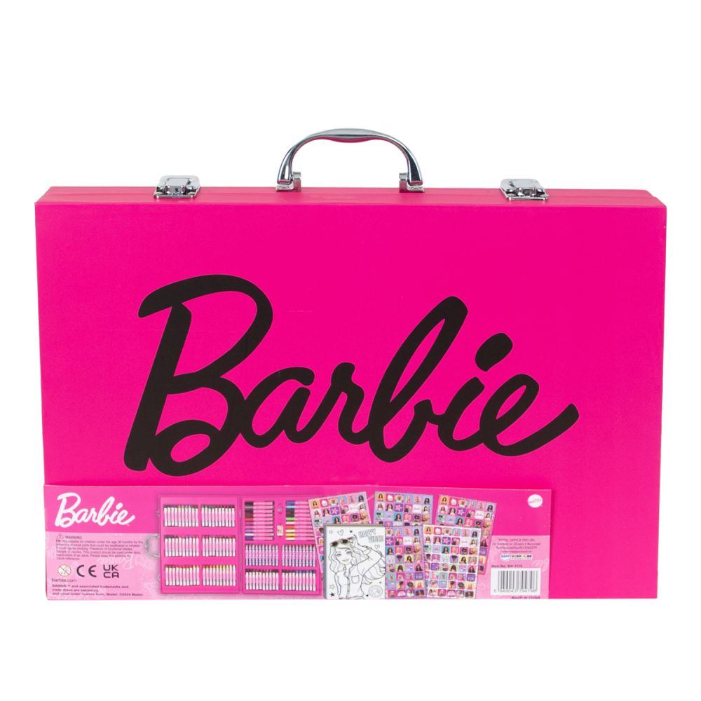 Комплект за рисуване в кутия, Barbie, 137 части