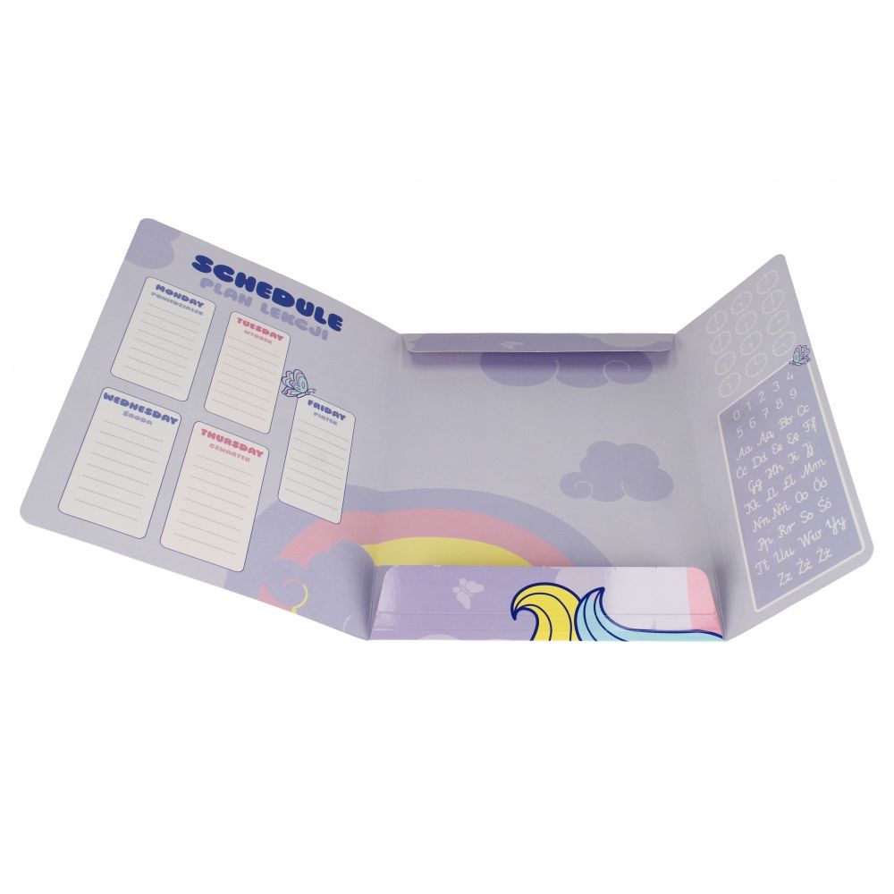 Папка с ластик A4, Starpak, Unicorn
