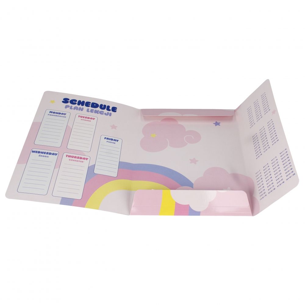 Папка с ластик A4, Starpak, Unicorn