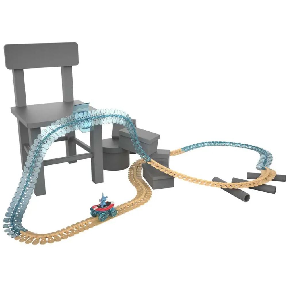 Комплект за игра писта с количка, Smoby, Disney Stitch Flextreme