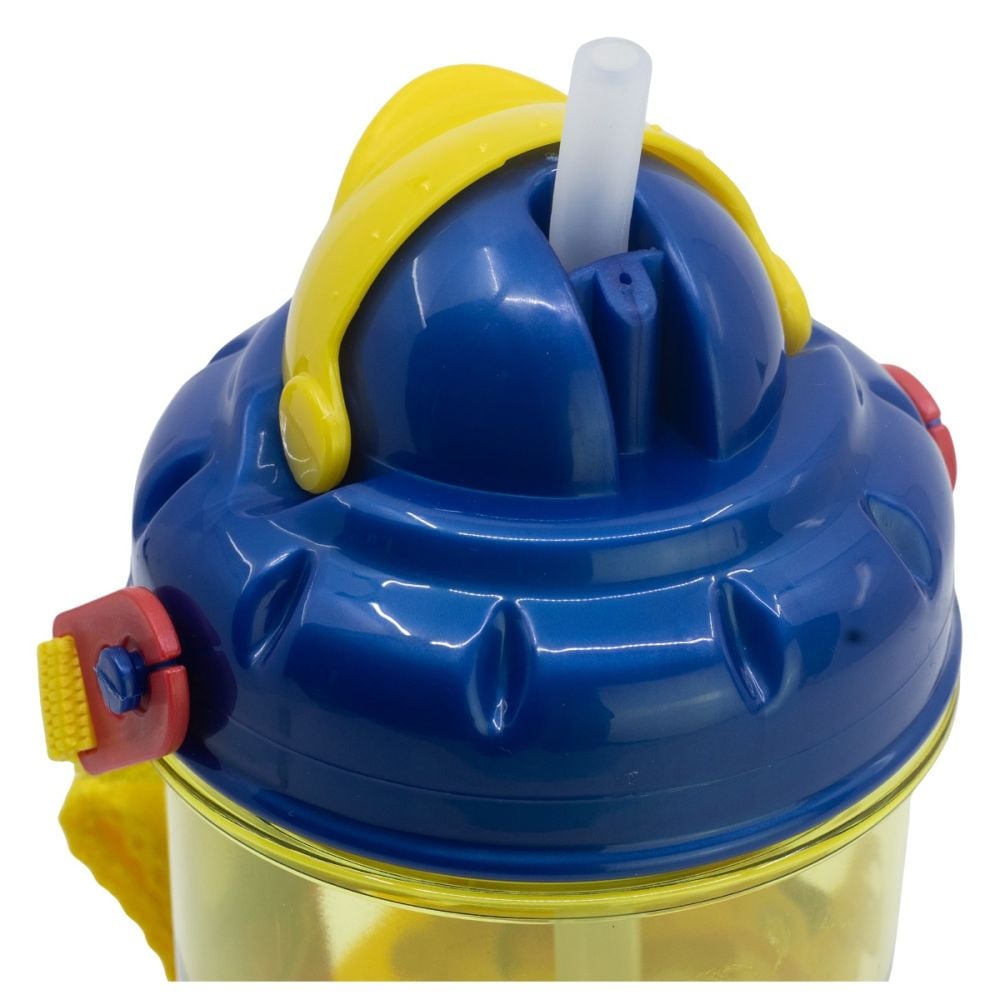 Пластмасова бутилка със сламка, Paw Patrol, 465 мл