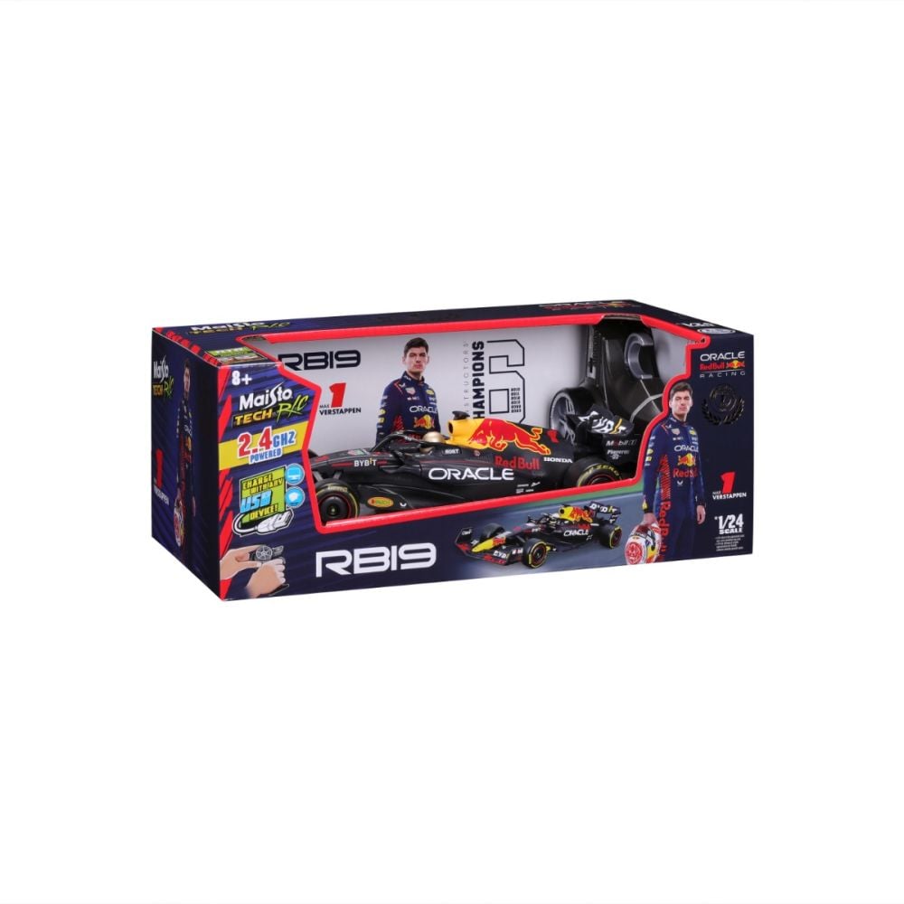 Радиоуправляема количка, Maisto, F1 2023 Oracle Red Bull Racing RB19, 1:24