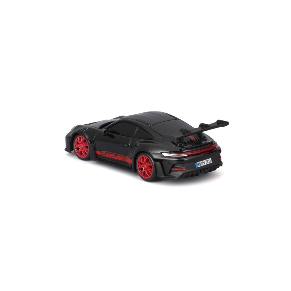 Метална кола с дистанционно, Maisto, Drifters, Porsche 911 GT3 RS, 1:43, черна