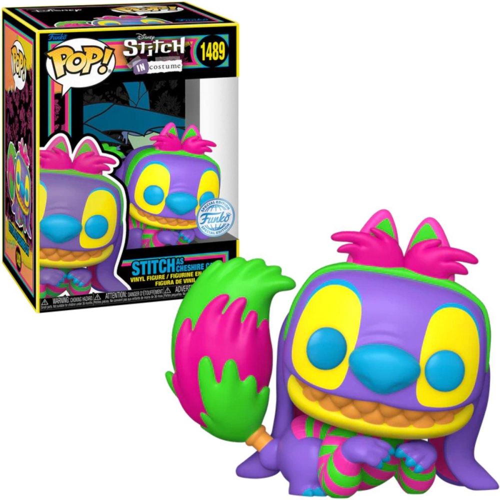 Фигурка Funko Pop, Disney Stitch, Костюмиран като Чеширски Котарак