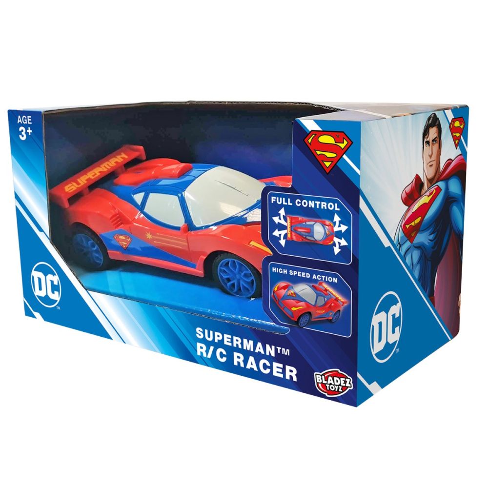Количка с дистанционно управление, Bladez, Superman, 1:28