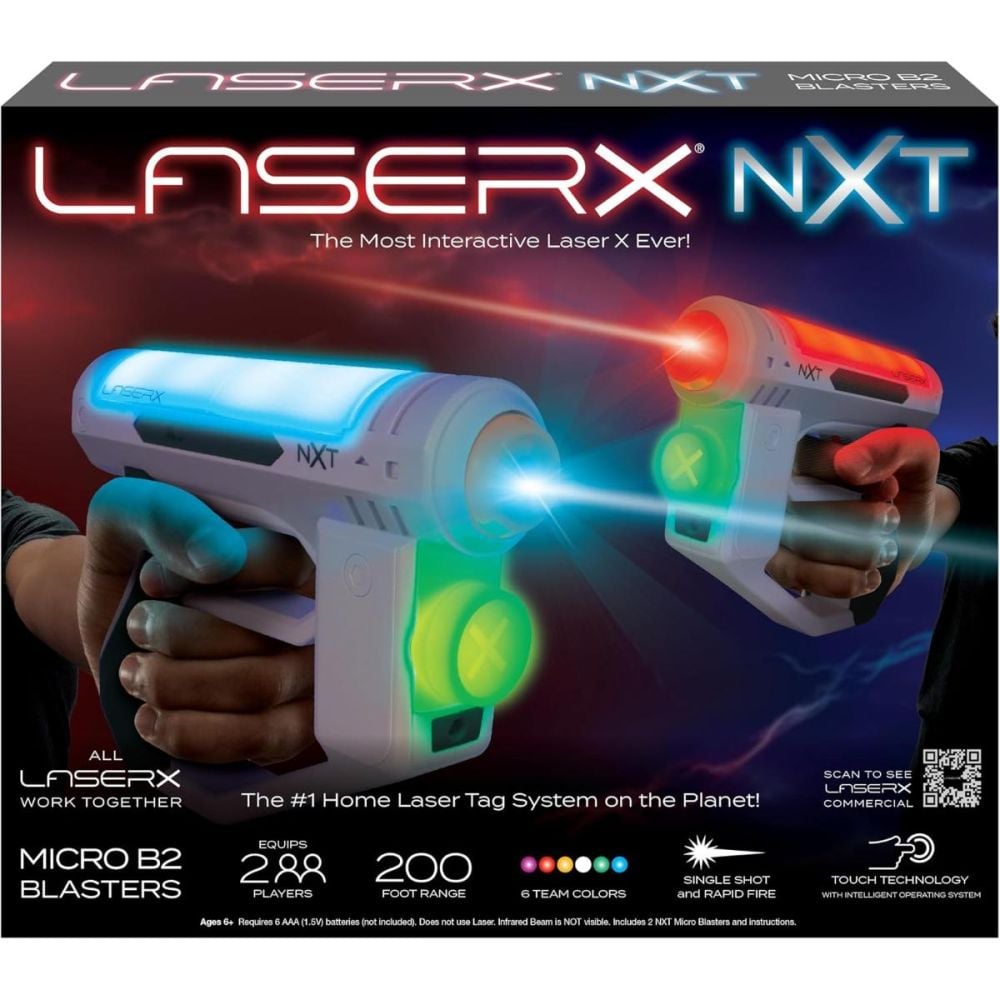 Комплект Double Blasters, Laser X NXT, Micro B2