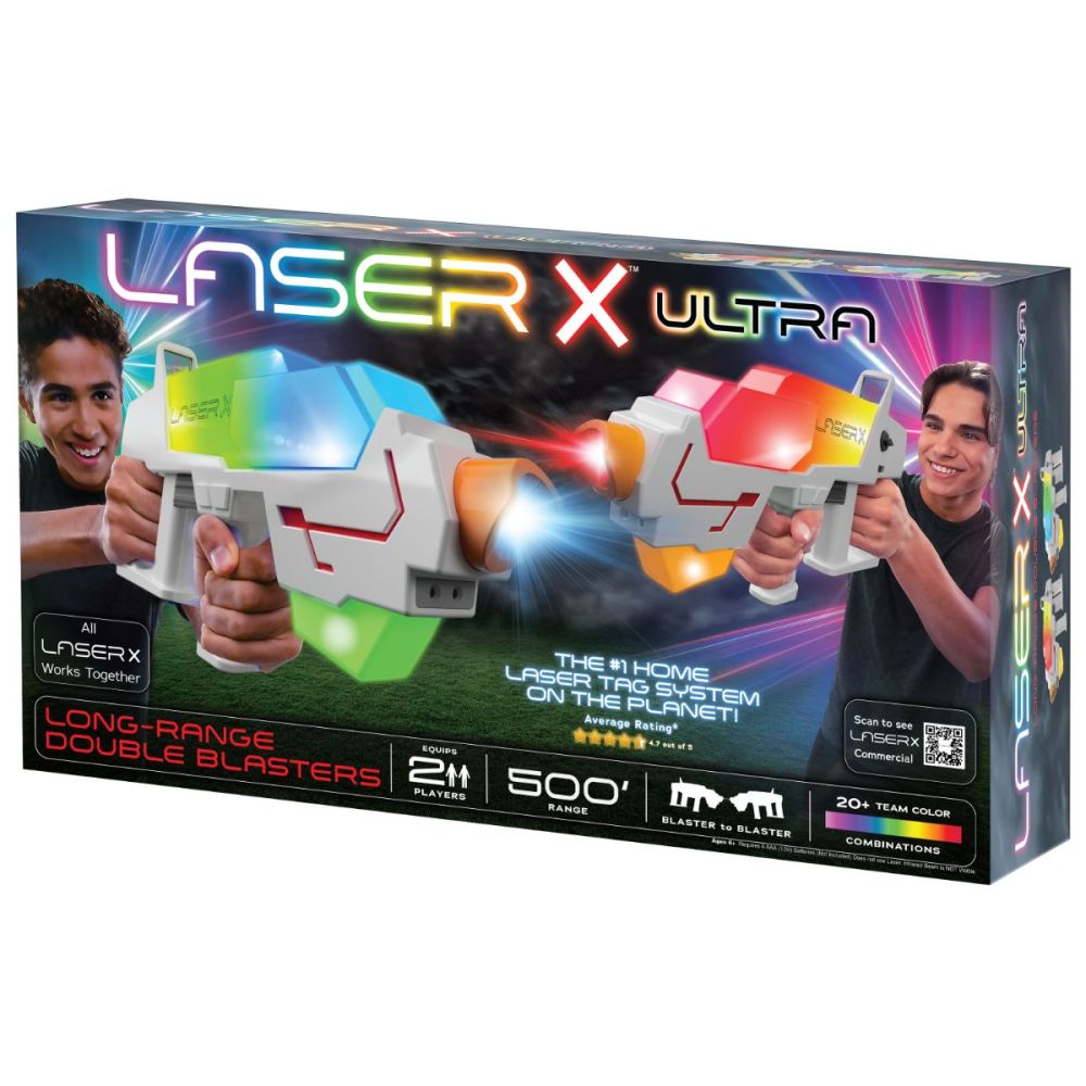 Комплект бластери, Laser X Ultra Long Range, 150 метра