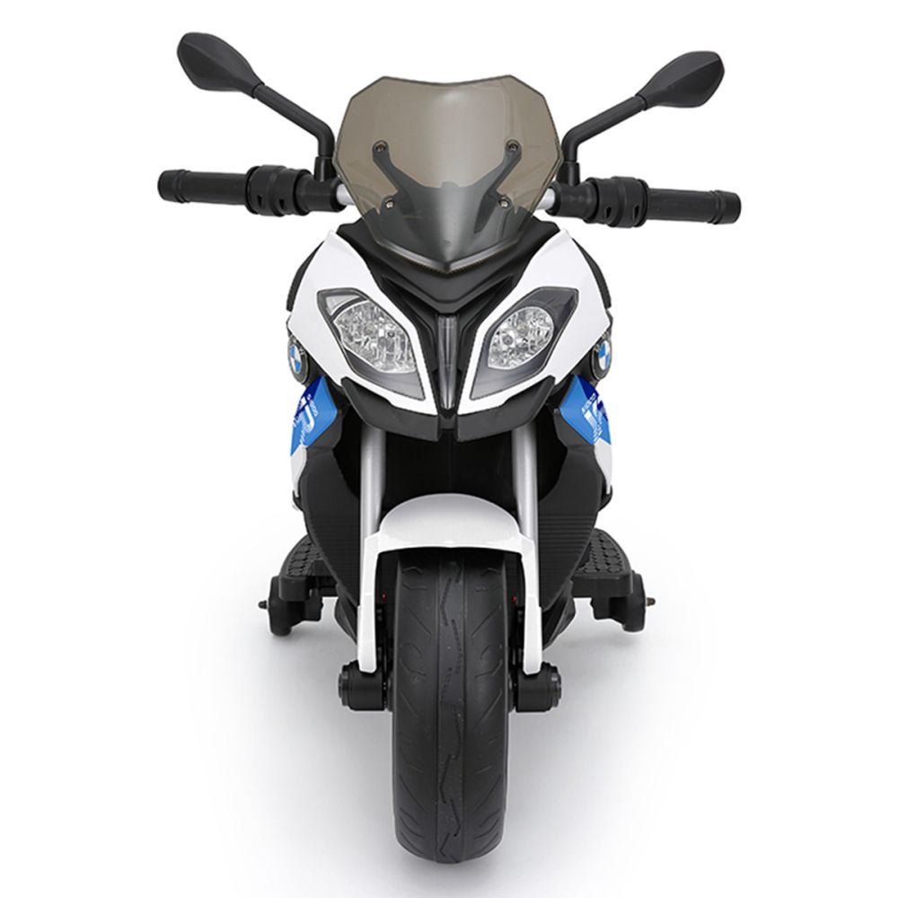Електрическа кола Rastar, BMW S 1000 XR, 12 V, Бяла