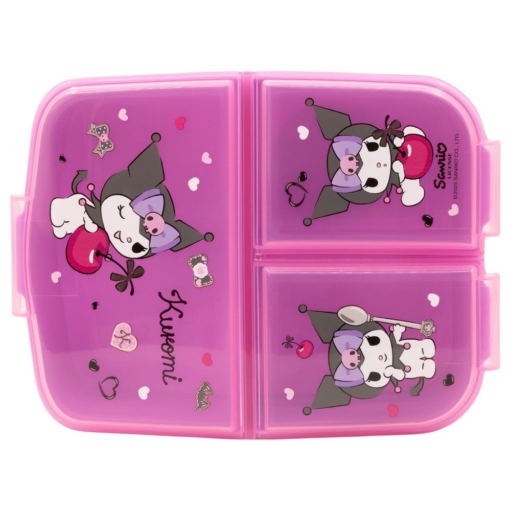 Кутия за обяд с 3 отделения, Kuromi