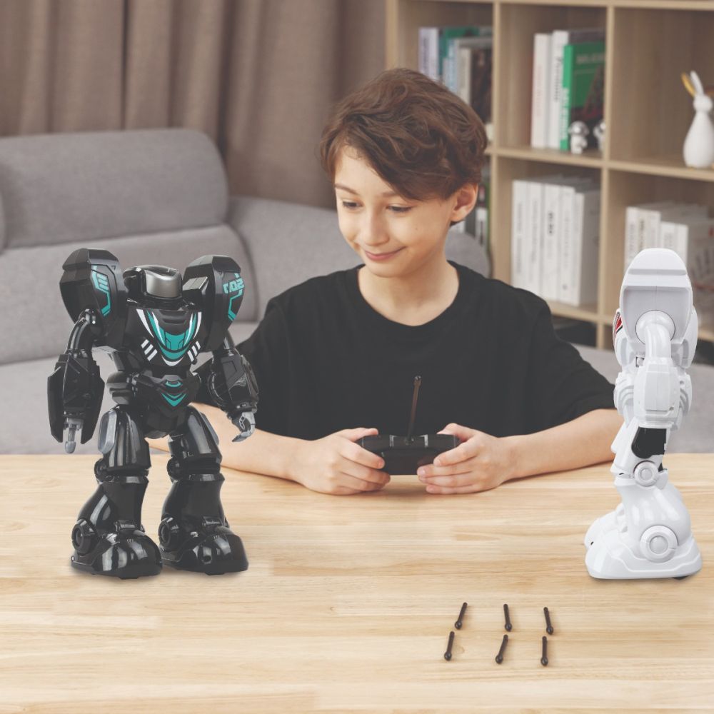 Робот с дистанционно управление, Silverlit, Robo Blast One, Черен