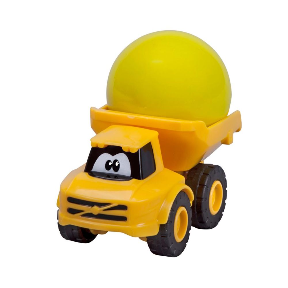 Комплект за игра с кран и самосвал, Bburago, Volvo