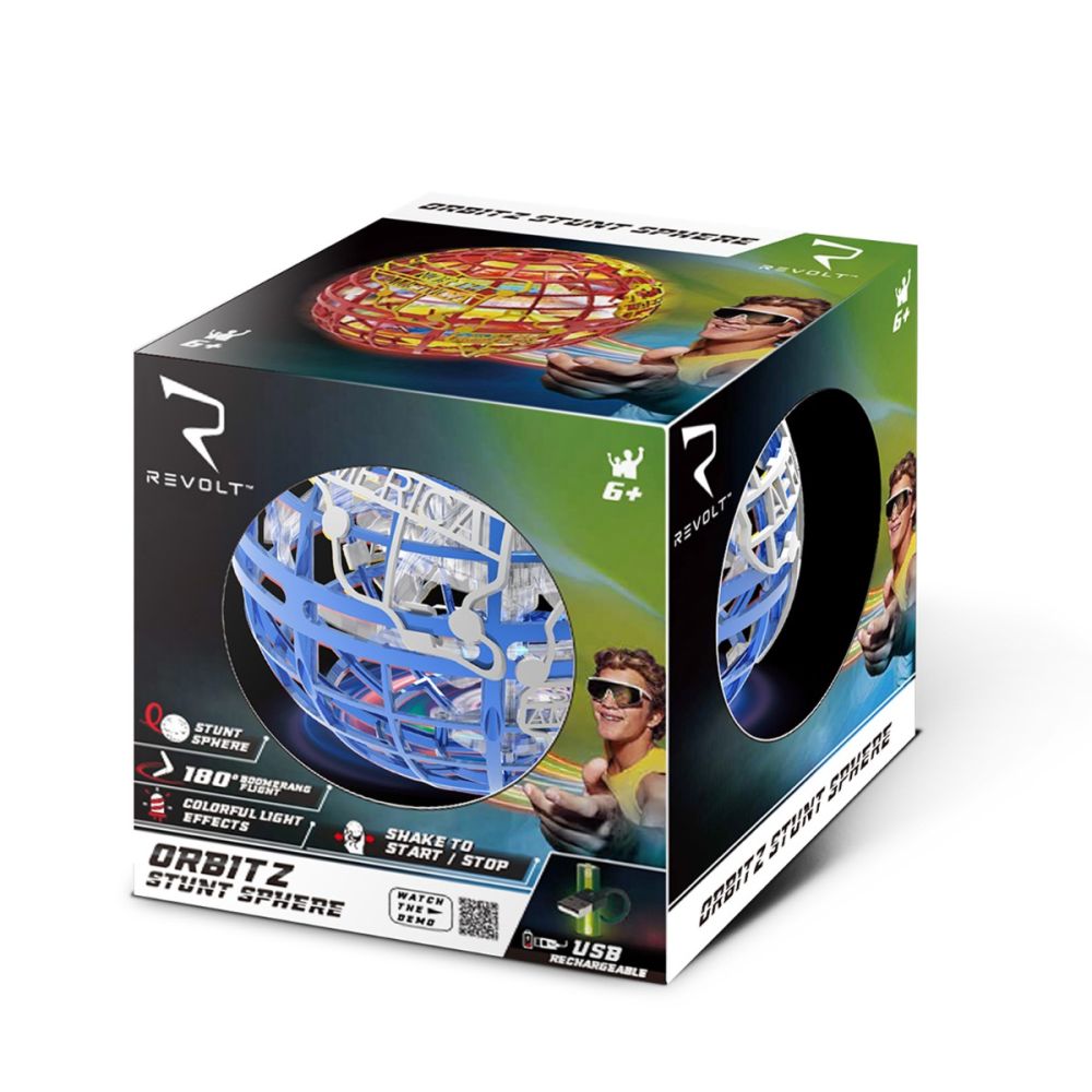 Мини дрон, Revolt, Orbitz Stunt Sphere, Син