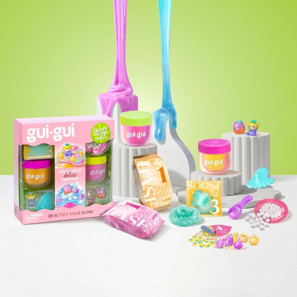 Творчески комплект за слайм, Gui Gui, Fruity Glow Deluxe