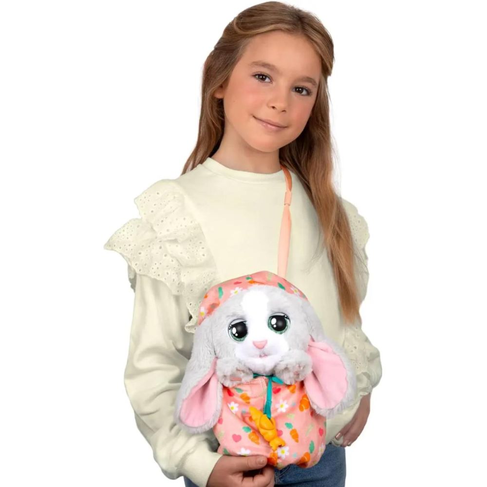 Интерактивна плюшена играчка, Baby Paws, Зайче, 24см