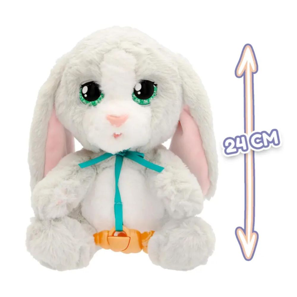 Интерактивна плюшена играчка, Baby Paws, Зайче, 24см