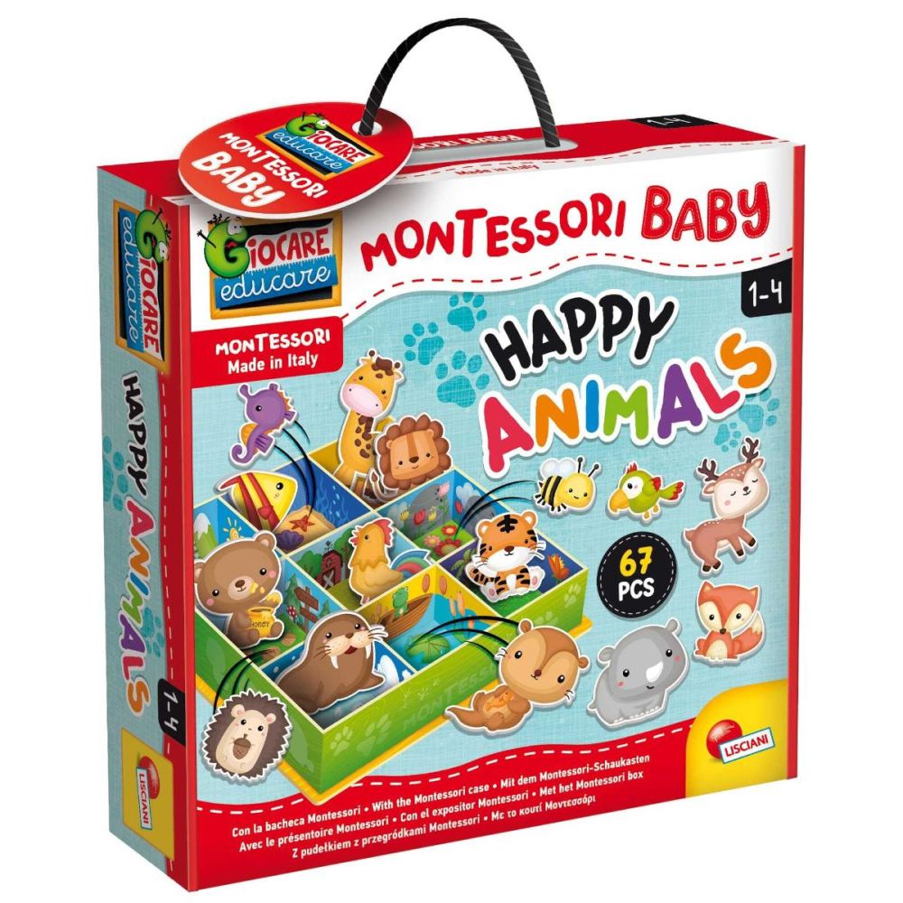 Образователна игра, Lisciani Montessori, Светът на животните