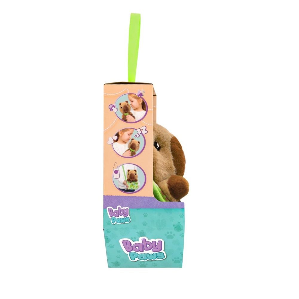 Интерактивна плюшена играчка, Baby Paws, Capybara