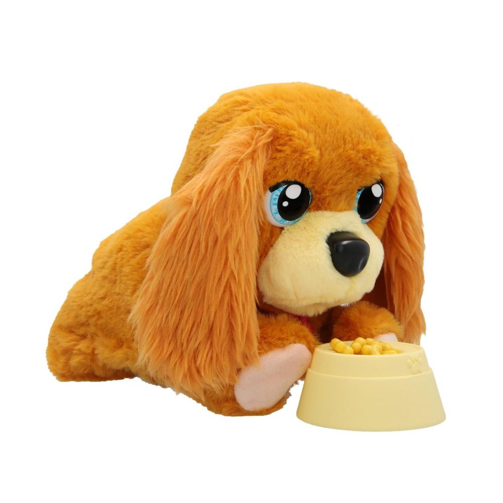 Интерактивна плюшена играчка, Baby Paws, Eat & Go, Puppy, 25 звука