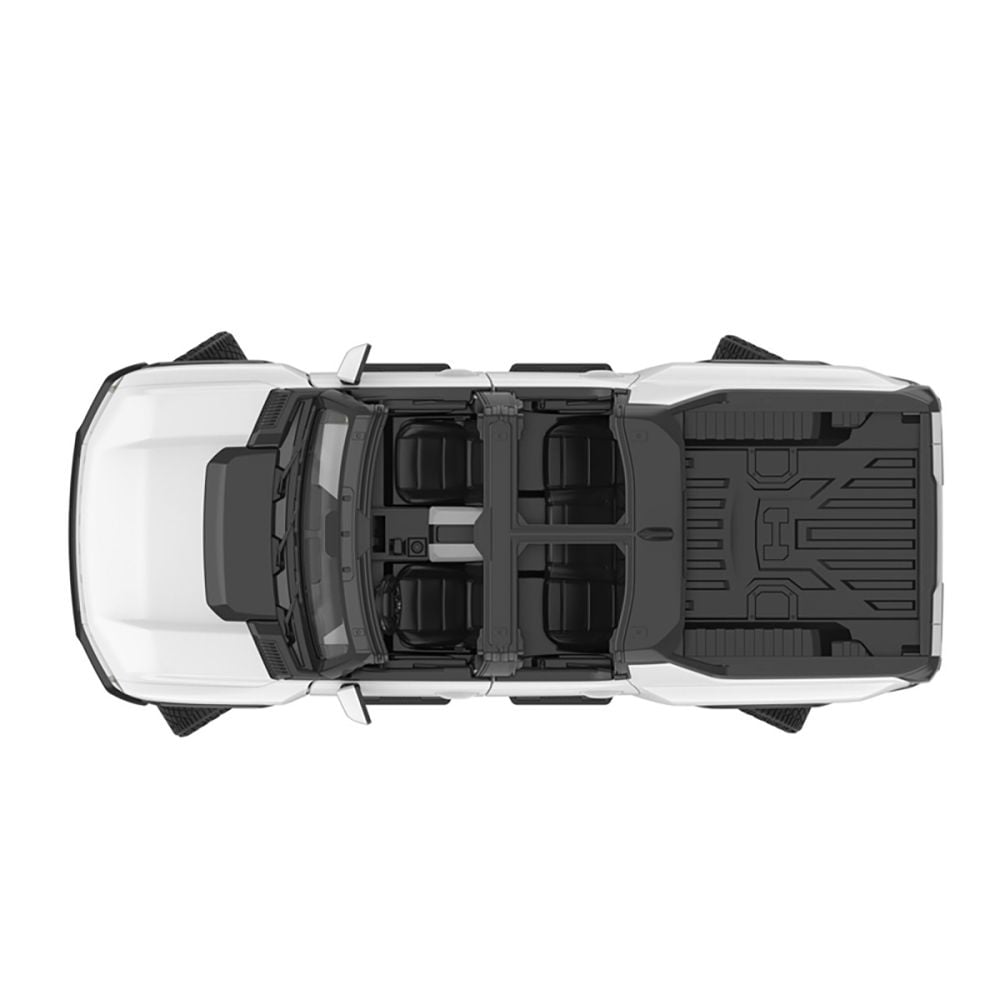 Количка с дистанционно, Rastar, Hummer EV, 1:16, Бяла
