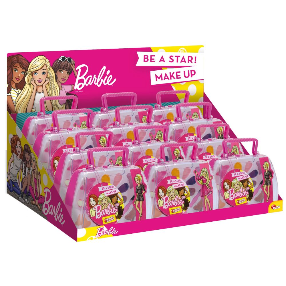 Комплект за грим в чантичка, Lisciani, Barbie
