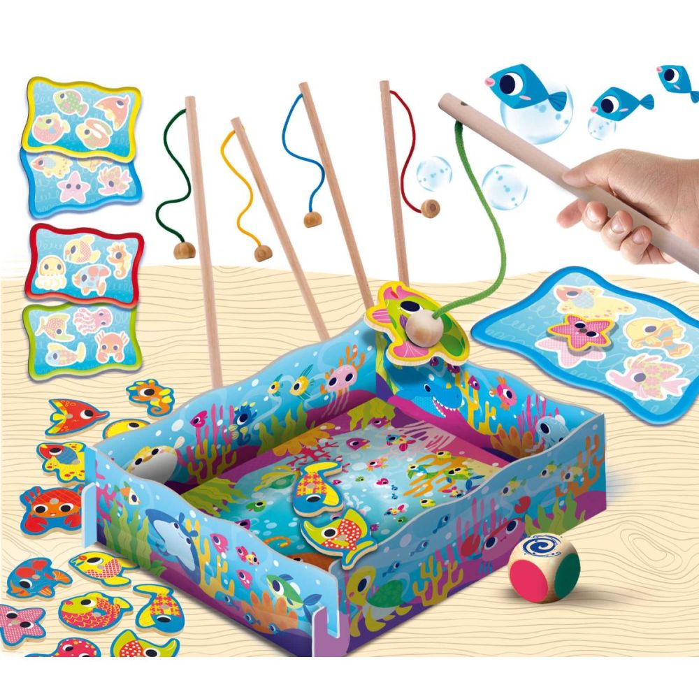 Магнитна игра, Lisciani Montessori, Риболов