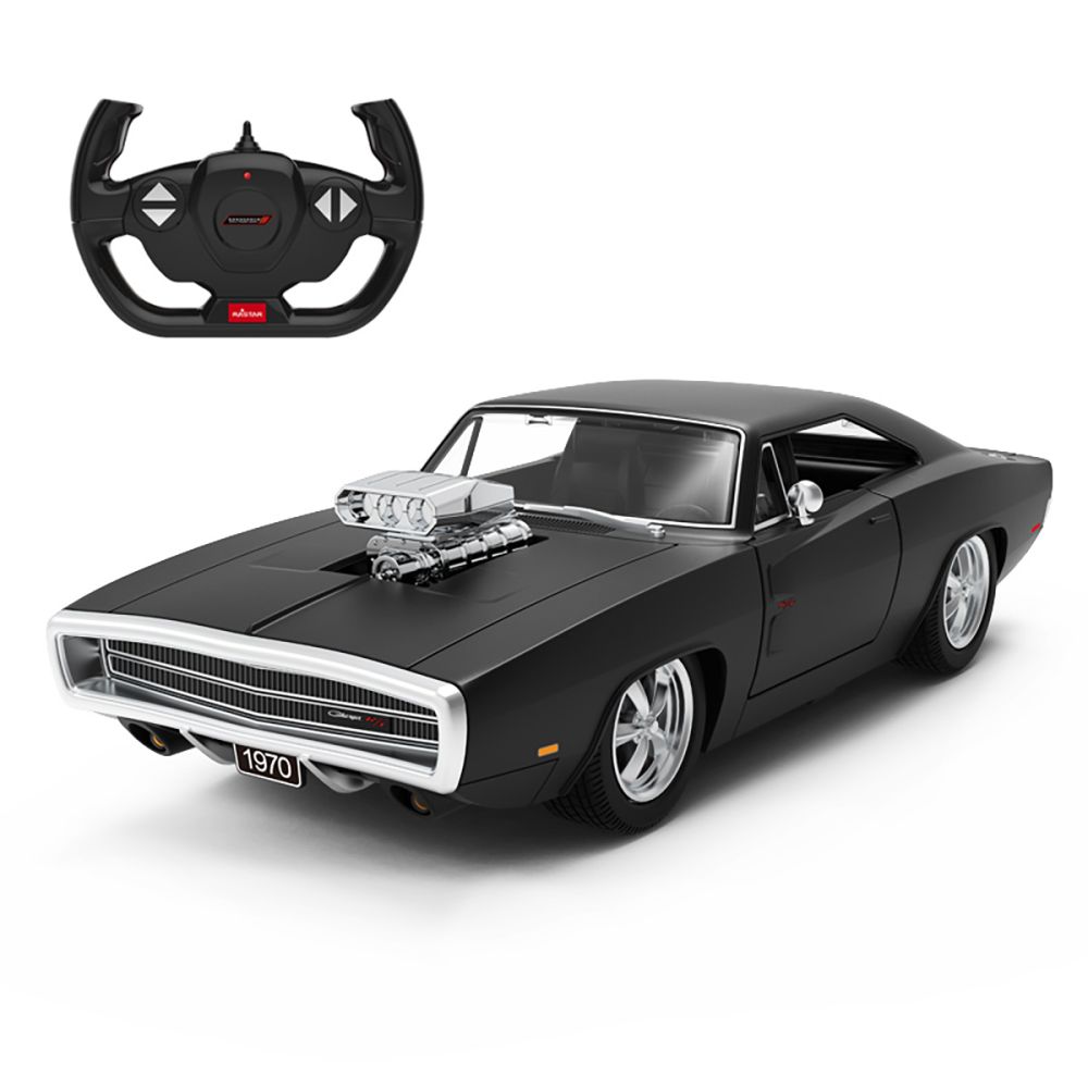 Количка с дистанционно, Rastar, Dodge Charger RT, 1:16