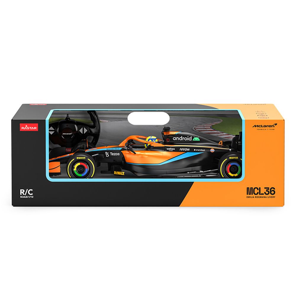 Количка с дистанционно, Rastar, Mclaren F1 MCL36, 1:12