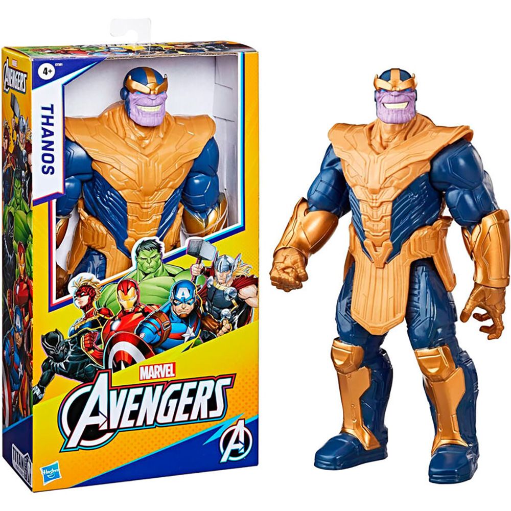 Подвижна фигурка, Marvel, Avengers Titan Hero Deluxe, Thanos, E7381