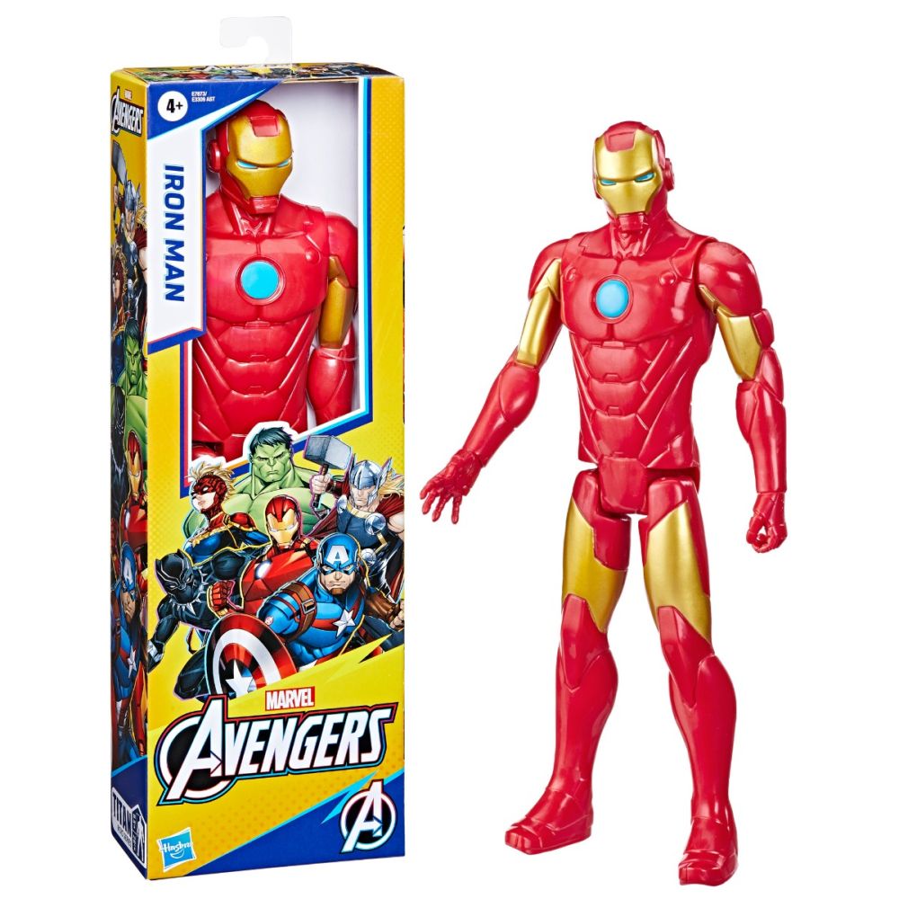 Подвижна фигурка, Avengers, Titan Hero Iron Man, 30 см