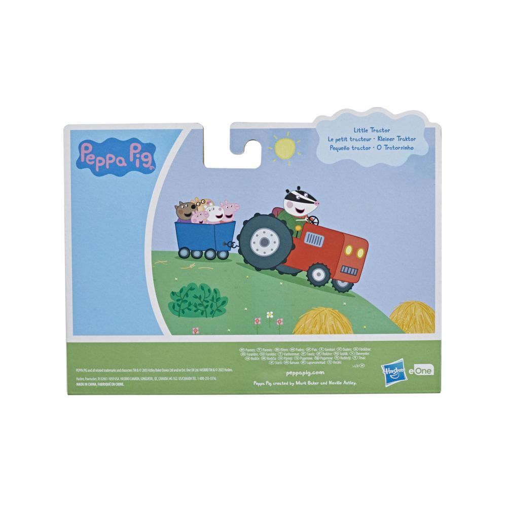 Комплект фигурка и мини превозно средство, Peppa Pig, Little Tractor, F4391