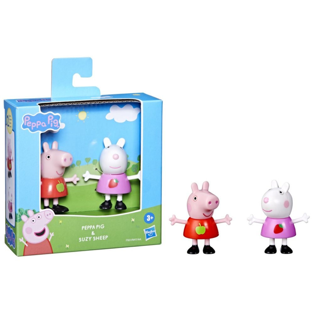 Комплект 2 фигурки Peppa Pig и Suzy Sheep, F7651