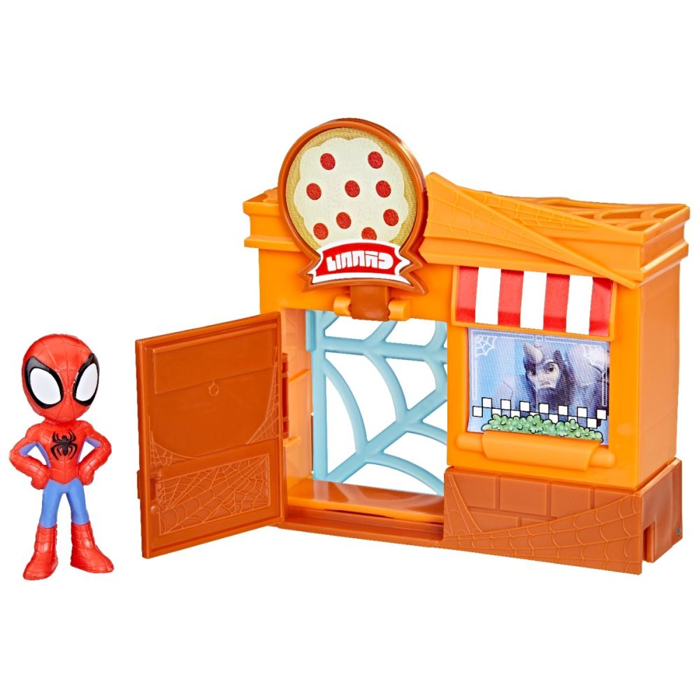 Комплект за игра с фигурка, Spidey, Pizza Parlor, F8360