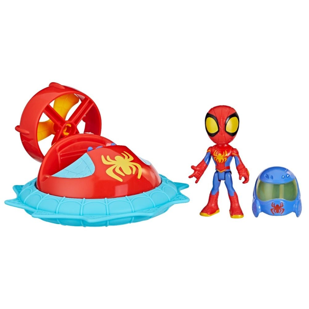Комплект фигурка с количка, Spidey и Hover Spinner, F72525